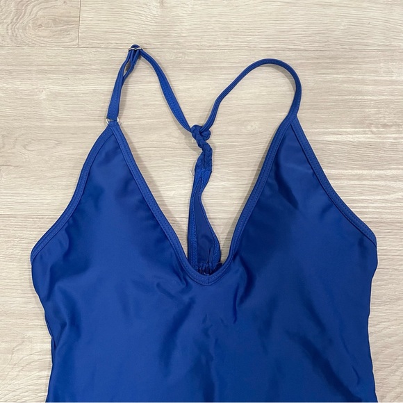Tie Back One Piece Bathing Suit - Picture 3 of 6